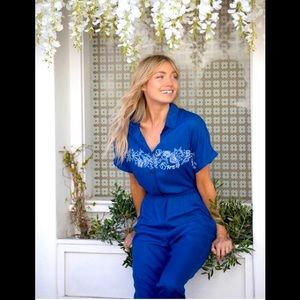 NWT ROXY Life - Short Sleeve Jumpsuit for Women Size Large